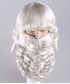 Mens Father Xmas Santa Claus Wig and Beard Set HX-005